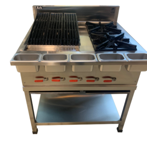 multi stove + charcoal grill