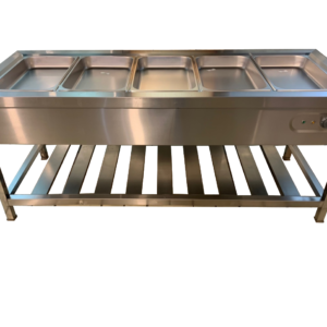 5 pan hot bain marie