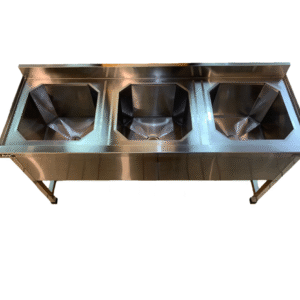 triple bowl sink exc 023