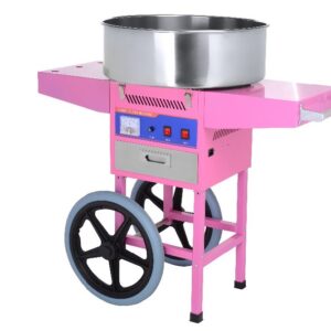 candy floss machine with cart
