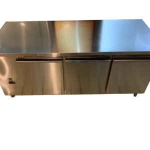 triple door undercounter chiller