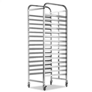 15 tray gn pan trolley